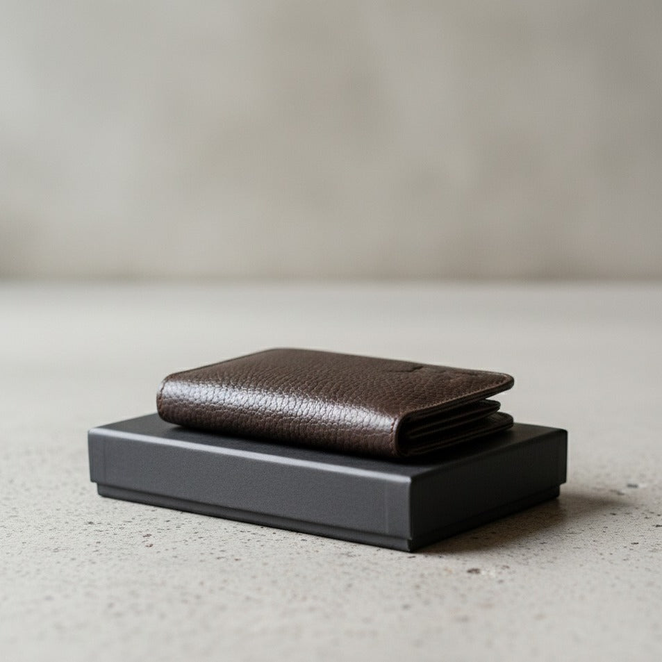 Introducing the Unisex Slim Leather Wallet