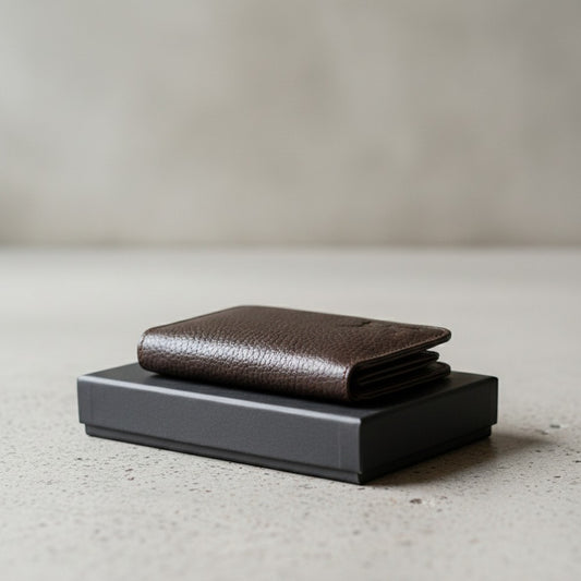 Introducing the Unisex Slim Leather Wallet