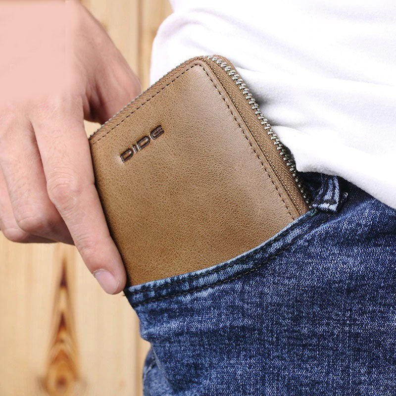 Introducing the GOL Zip Leather Wallet